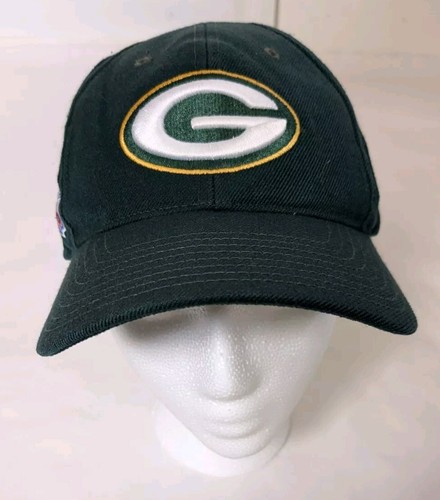 NFL On Field Apparel Green Bay Packers Cap Hat Hook and Loop Adjustable OSFM - 第 1/8 張圖片