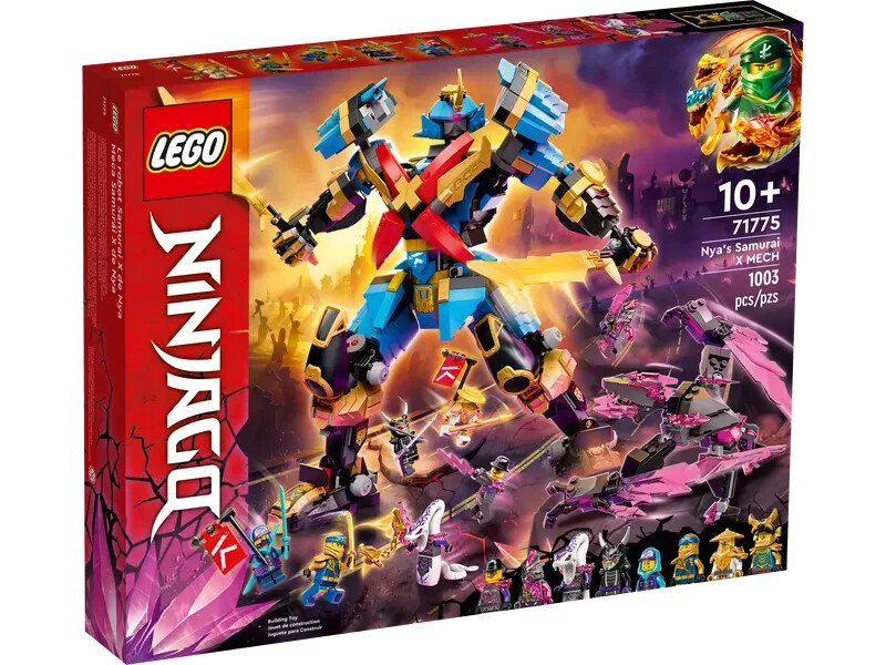 Lego Nya's Samurai X MECH 71775 NINJAGO Minifigure Building Set