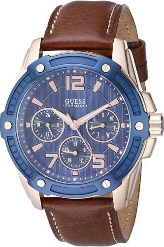 GUESS W0600G3, Herren Multifunktion, Rosenton, BRANDNEU MIT ETIKETT UND GUESS BOX - Bild 2 von 3