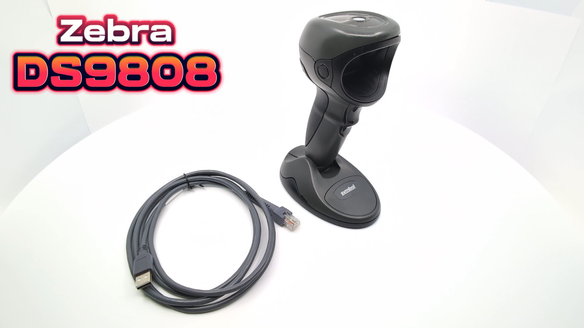 MOTOROLA Symbol DS9808 二次元バーコードリーダー5台セット DS9808-SR00147CNWR - Motorola Symbol DS9808 Bar code Scanner