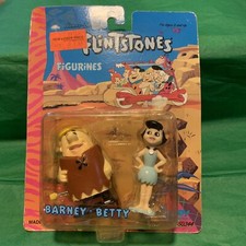 BOLEY - Vintage 193 - The Flintstones - Barney wind-up and Betty - 50344 NIB