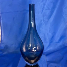 Modernist Salong Glass Vase Blunique Color Blown Modern Johanna Jelinek Ikea