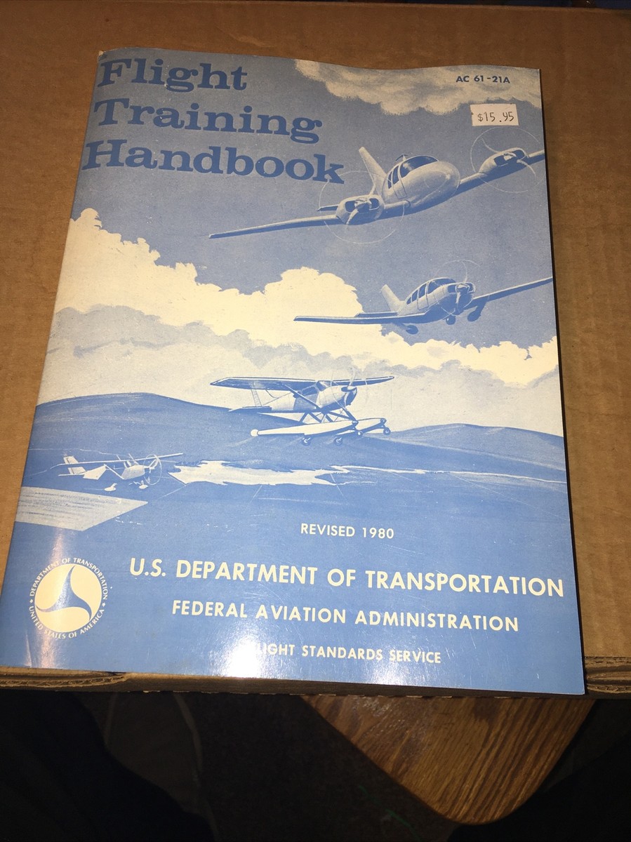 【ヴィンテージ】パイロットFlight Training book 1980s Flight Training Handbook Revised 1980 | eBay