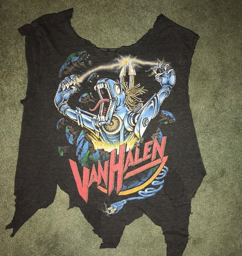 Vintage Van Halen Kicks Ass Tee Shirt 