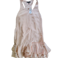 Banana Republic Mauve Pink Pleated Hem Sleeveless Dress – Size 10 – NWT