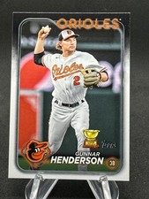 2024 Topps Series 2 Gunnar Henderson All Star Rookie Gold Cup #450 Orioles MLB