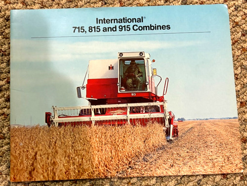 International Harvester 715 815 915 Combine For 1977 Brochure FCCA25