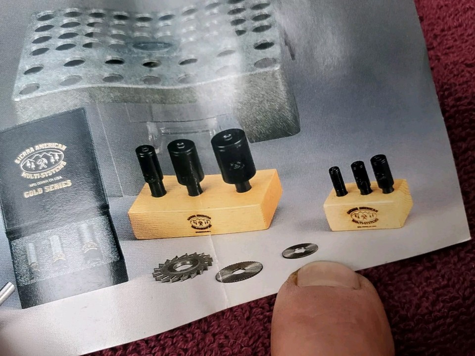 Sierra American MultiSystems SA3S Slitting/Slotting Arbor Set, 1/4