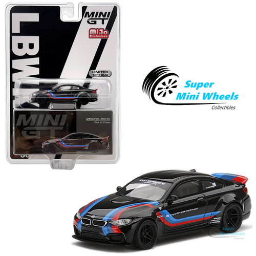 Mini GT 1:64 LB WORKS BMW M4 Black W/ M 