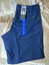 NEW BANANA REPUBLIC Flat Front Comfort Shorts size 36 , 9.5" inseam , NAVY