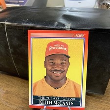 1990 Score - #617 Keith McCants (RC) - Tampa Bay Buccaneers