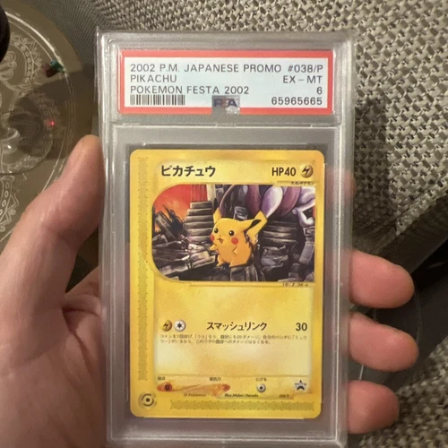 Pokémon Pikachu Festa 2002 Psa6 Promo