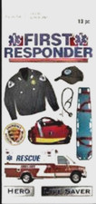 First Responder EMT Fire Police Ambulance Emergency Life Recollections Stickers