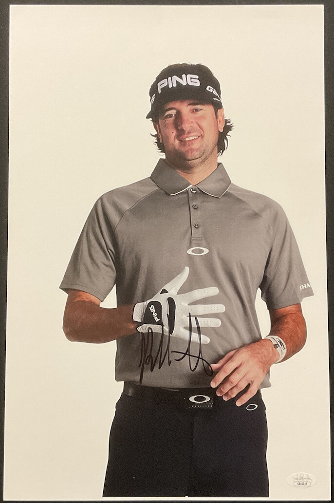Bubba Watson Autographed Signed 11x17 Ping & Oakley PGA Golf Photo JSA SS46747 