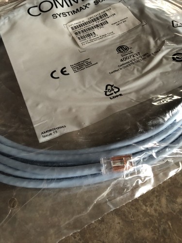 Systimax Solutions Patch Cable XLGS8E 14ft Light Blue -- CPC3312-02F014 -- New - Picture 7 of 12