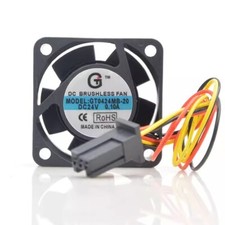 GT GT0424MB-20 4020 DC24V 0.10A 4CM 3-Pin Silent Cooling Fan