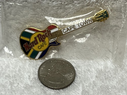 1990s Hard Rock Cafe Pin Back Buttons & Metal/Enamel Guitar Lapel Pin Lot/19 - Picture 15 of 16