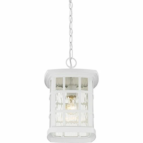 Quoizel SNN1909W 1-Light Stonington Outdoor Lantern in Fresco - Picture 8 of 9