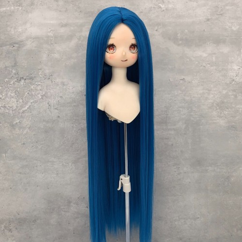 Lange glatte BJD Haar Puppen Perücke für 1/3 1/4 1/6 SD Puppe Spielzeug Zum Selbermachen Zubehör - Bild 15 von 61