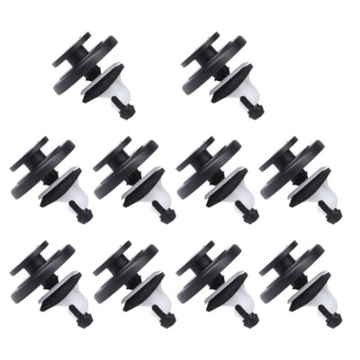 10pcs Tailgate Spoiler Clips 91513-T6A-003 for Civic for CR-V HR-V