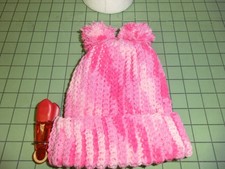 Handmade Crochet Yarn Children's Beanie Hat