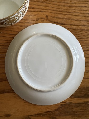 Noritake Christmas Ball 175 Flat Cup & Saucer Set 16034 Vintage Coffee Tea (#3) - Picture 10 of 10