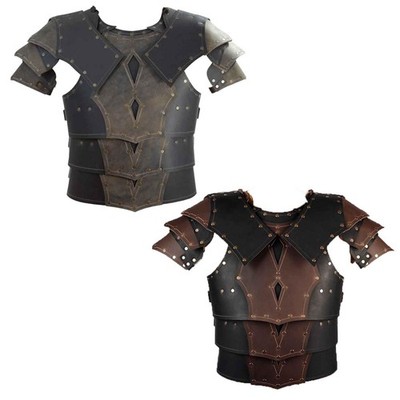 Mittelalter Brustpanzer Körper Brustgeschirr Gothic Dekoration Mittelalter Wachen PU