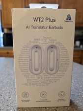 Timekettle WT2 Plus AI Instant Translator Earbuds - White