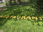 Vintage Neon  RESTAURANT sign Channel Letters Large 13 Feet