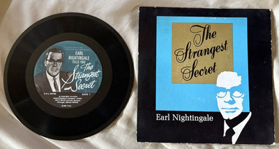 Earl Nightingale Tells You The Strangest Secret 33 1/3 RPM 7'' Vinyl ~817N-7313