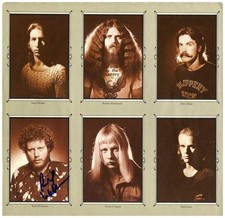 Richard Williams Kansas Signed Album Sleeve Insert