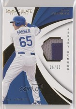 2018 Panini Immaculate Swatches Jersey Number 6/25 Kyle Farmer #IS-KF s3g