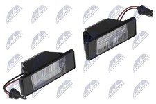 2x Kennzeichenleuchte NTY ELP-NS-000/2x für NISSAN QASHQAI 1 J10 NJ10 JUKE F15 2