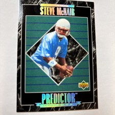 1995 Upper Deck Predictors Award Winners Prizes Steve McNair #HP8