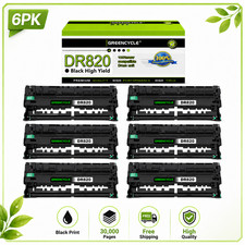 6PK DR820 Drum Unit fits for Brother MFC-5800DW MFC-5850DW MFC-5900DW MFC-6700DW