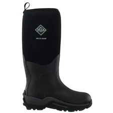 Muck Boot Arctic Sport Tall Round Toe Rain  Mens Black Casual Boots ASP-000A
