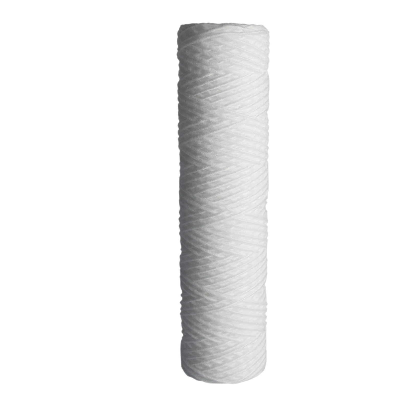 String Wound Sediment Water Filter Cartridge Standard 2.5x10" 5 Micron 25 Pack