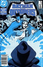 Batman and the Outsiders Canadian Price Variant #28 FN/VF 7.0 1985 Stock Image