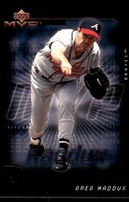 Greg Maddux 2002 Upper Deck MVP #151 Atlanta Braves FREE SHIPPING AutographDen