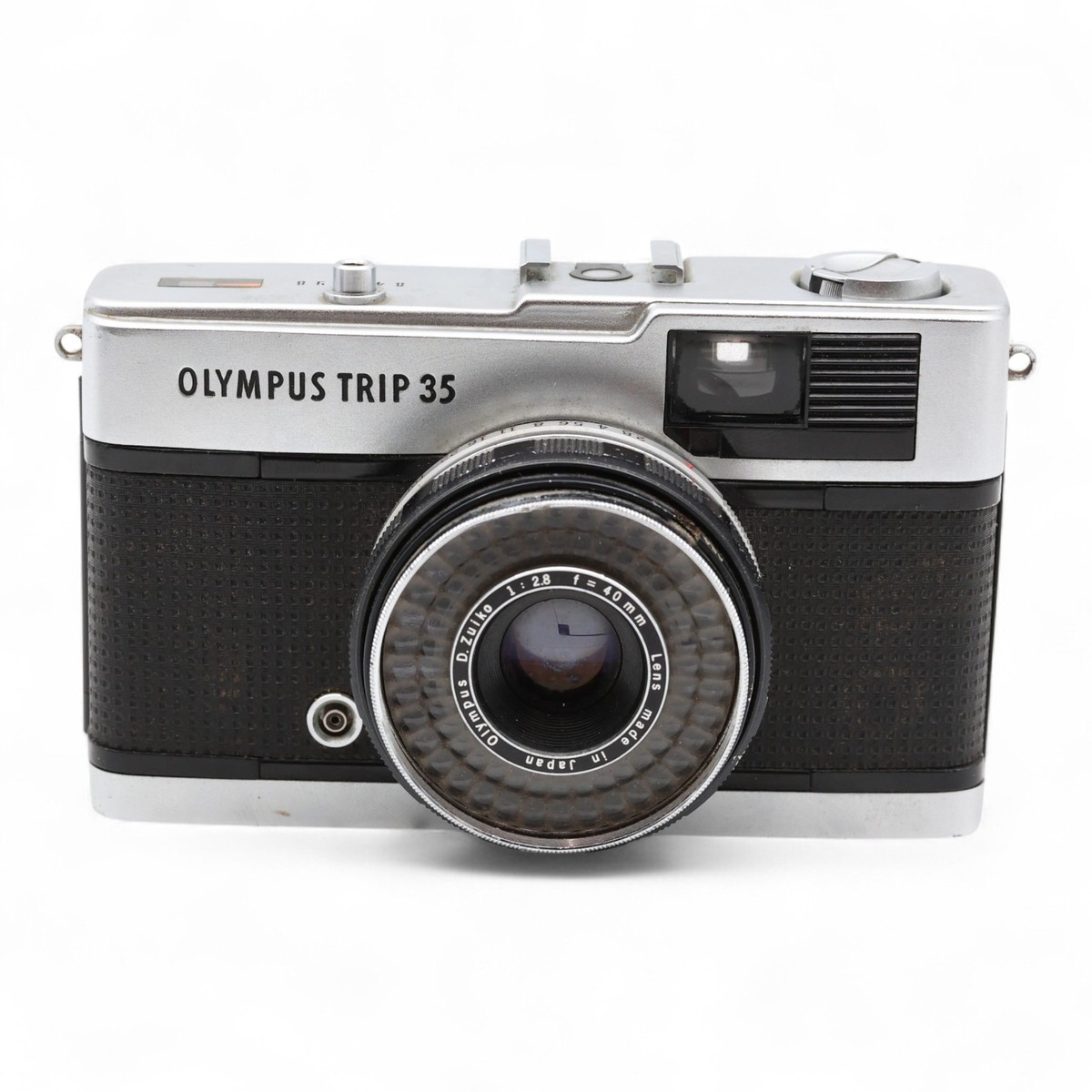 [#206] オリンパス OLYMPUS TRIP 35 Olympus Trip 35 Pink Leather Point and Shoot 35mm Film