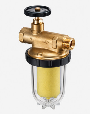 Oventrop Einstrang Heizölfilter Oilpur 3/8'' 2123561 mit Siku-Einsatz, 50-75my