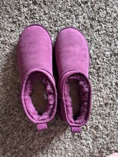 Stivali UGG Classic Ultra Mini Bruciati Magenta Donna Taglia 9 100% Autentici