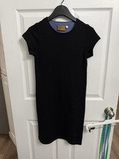 Horny Toad & Co Lola Dress Black Tencel Stretch Minimalist USA Made S NWT