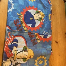 2015 Fireman Sam Kids Single Duvet Cover and Pillowcase Set