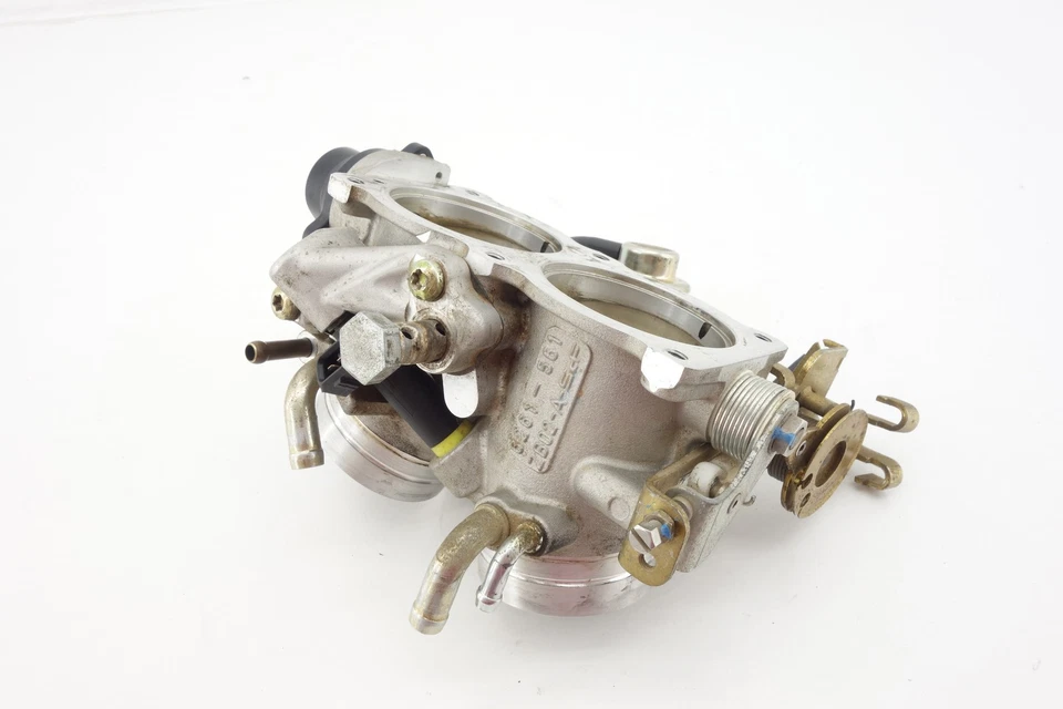 04-09 Aprilia RSV1000 R OEM Cuerpo del acelerador Inyectores Sensor TPS Cuerpos de admisión  Foto 3 de 4