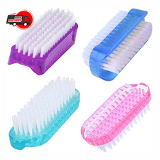 4 Pcs Nail brush Two Sided,Nail brush for cleaning fingernails Men Wom...