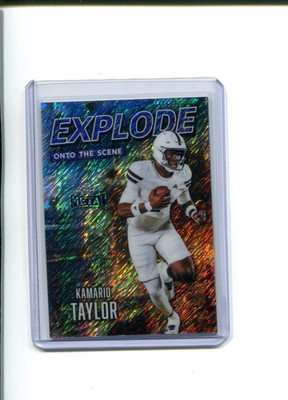 2026 Leaf Metal Explode Onto the Scene Shimmer Kamario Taylor Rookie 7/7