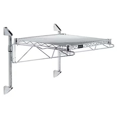 QUANTUM STORAGE SYSTEMS WC14-CB1472C Wire Cantilever, 14 in Overall Depth