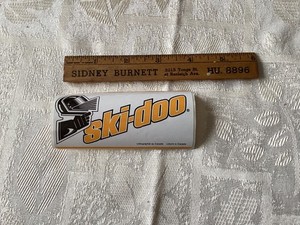 SKI-DOO decal ,NOS ,lithographed in Canada