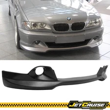 Fits 04-06 BMW E46 3-Series LCI AC Style Front Bumper Lip Spoiler Splitter PU